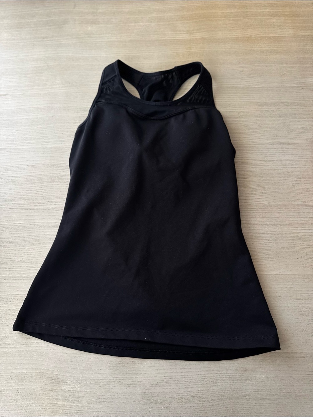 Athleta Black Racerback Tank Top